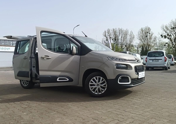 Citroen Berlingo cena 76900 przebieg: 91766, rok produkcji 2018 z Jabłonowo Pomorskie małe 596